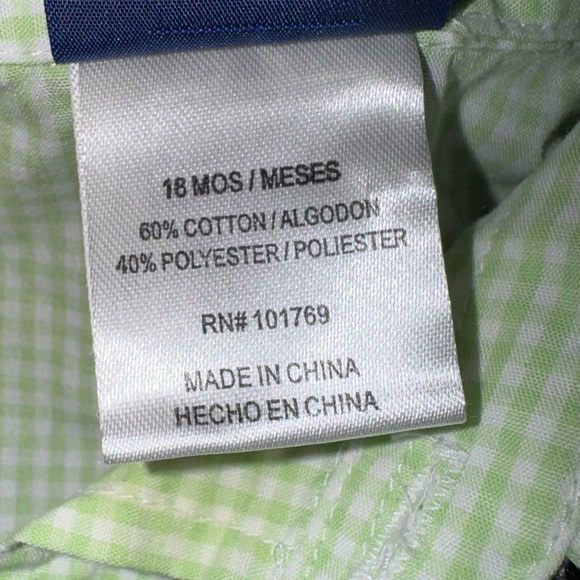 NWOT baby boy / toddler gingham button down & vest perfect for holiday wear - Picture 4 of 5